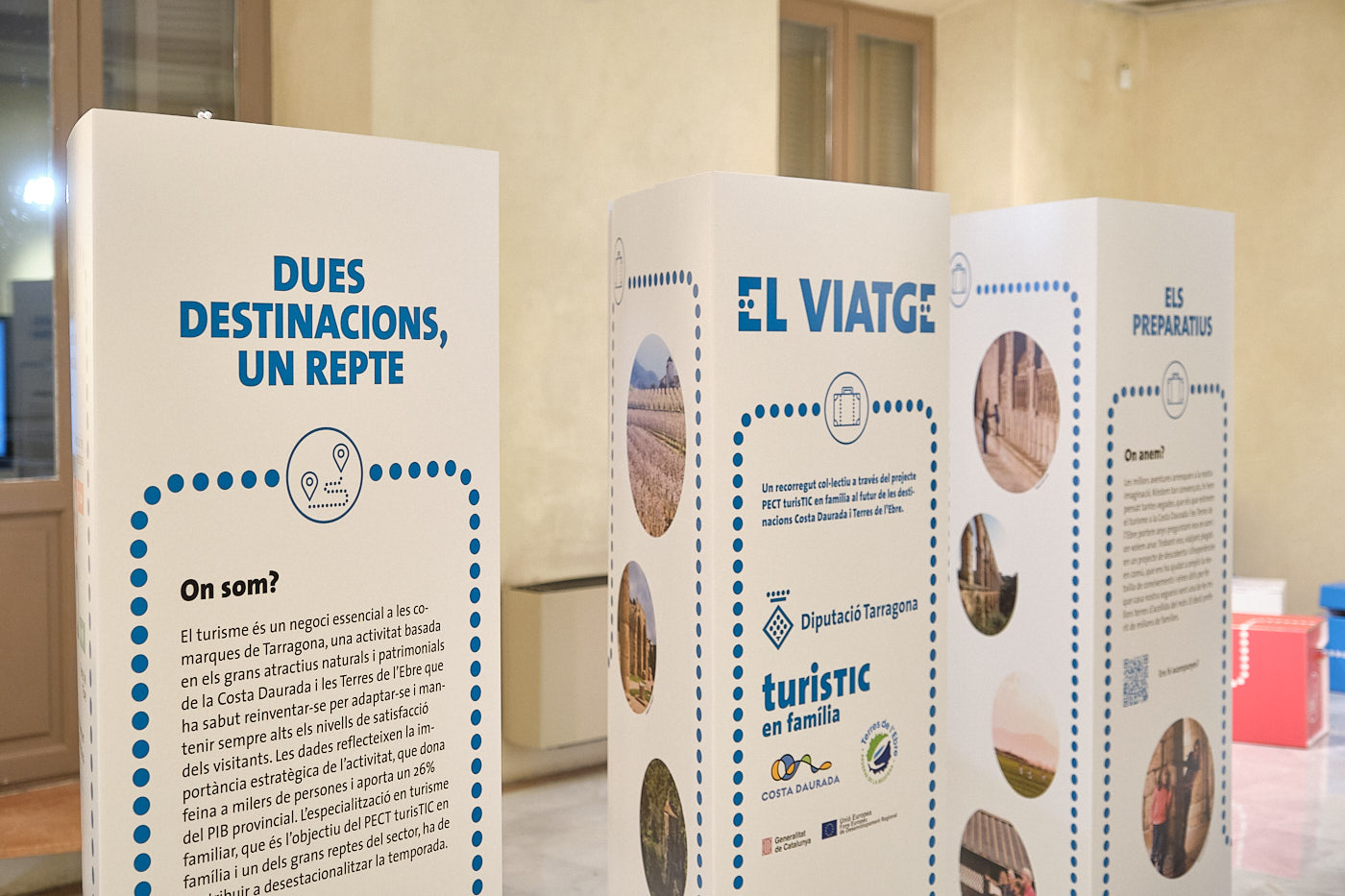 Una Exposici Repassa Limpacte Del Projecte Pect Turistic En Fam Lia A